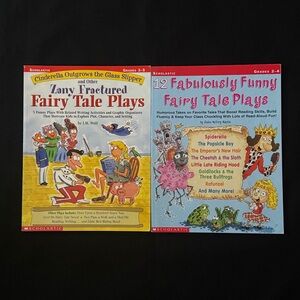 Scholastic Zany and Funny Fairy Tale Plays Set